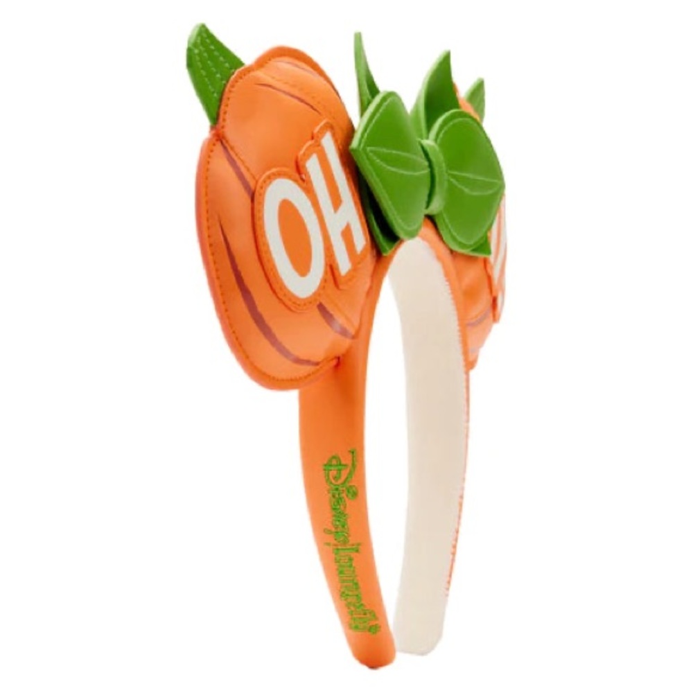 Loungefly Disney Minnie Mouse Pumpkin Oh My Ears Headband One Size GITD - Picture 4 of 4